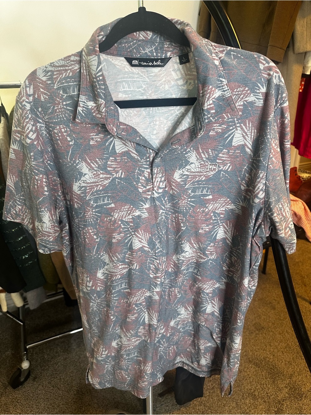 TRAVIS MATHEW SIZE LARGE POLO